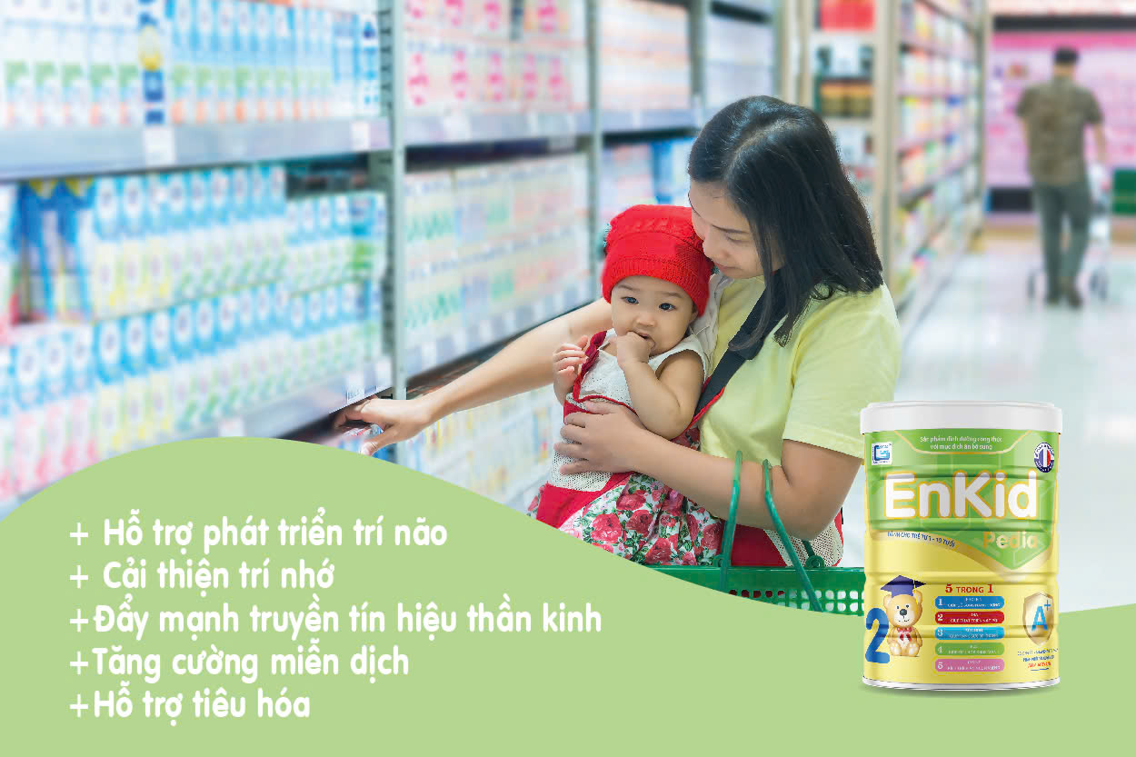  Các ưu điểm nổi bật của sữa cho sự trưởng thành toàn diện của trẻ.